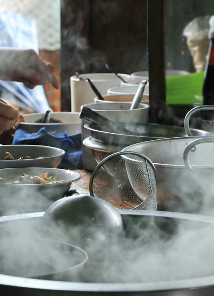 Noodle Shop in Ayutthaya, Thailand
